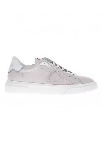 Tennis Philippe Model "Temple" gris-blanc pour homme