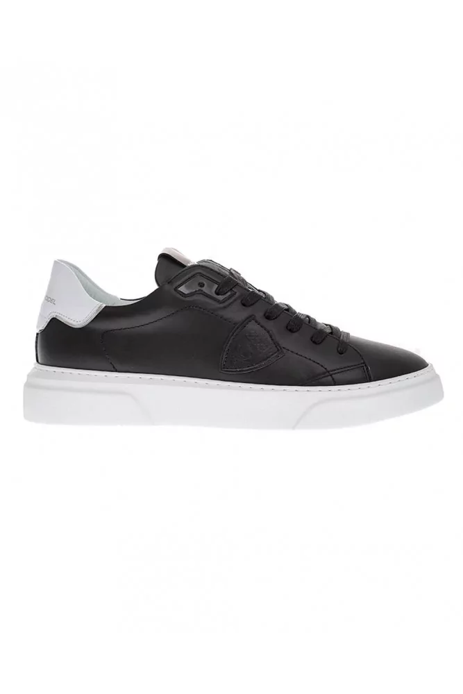 Tennis Philippe Model "Temple" noir-blanc pour homme