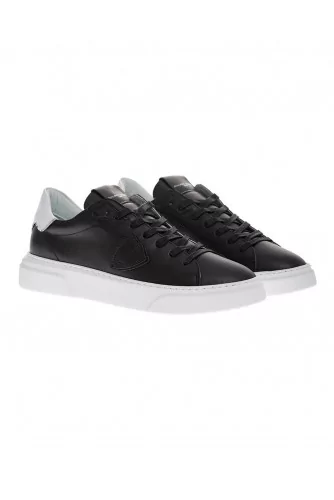 Tennis Philippe Model "Temple" noir-blanc pour homme