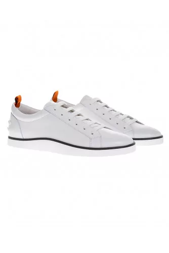 "Alacciatto Gomini" Leather sneakers with studs details