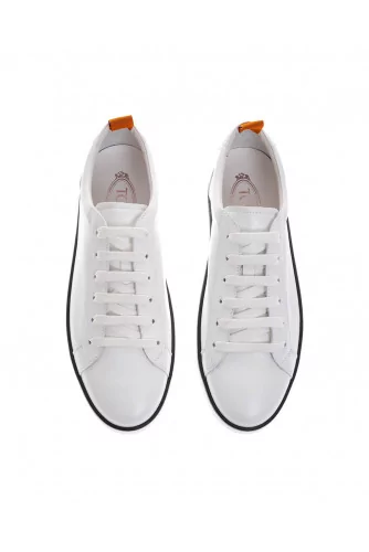 "Alacciatto Gomini" Leather sneakers with studs details