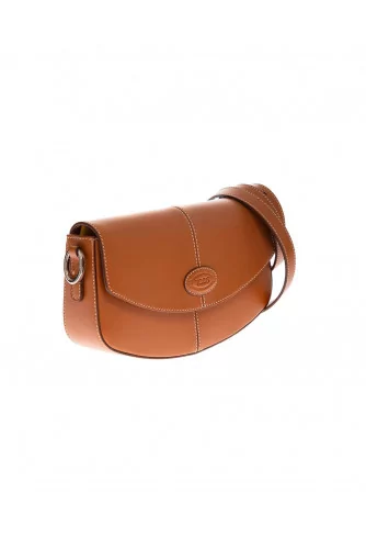 C-Bag - Leather bag with shoulder strap