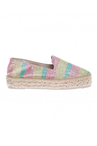 Achat Slip-on shoes with striped... - Jacques-loup