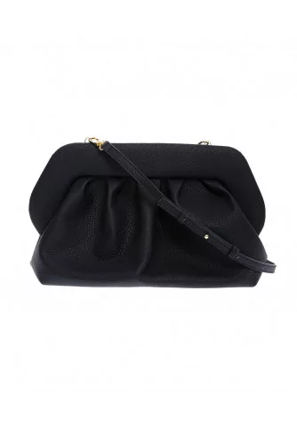 Sac pochette Themoiré noir pour femme