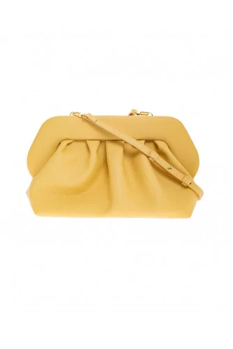 Sac pochette Themoiré jaune pour femme