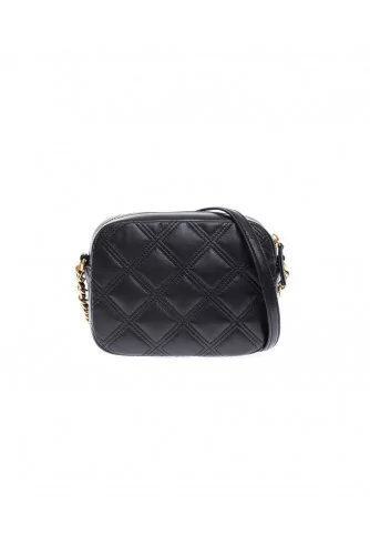 Fleming Camera Bag - Nappa leather rectangular quilted bag with chain
