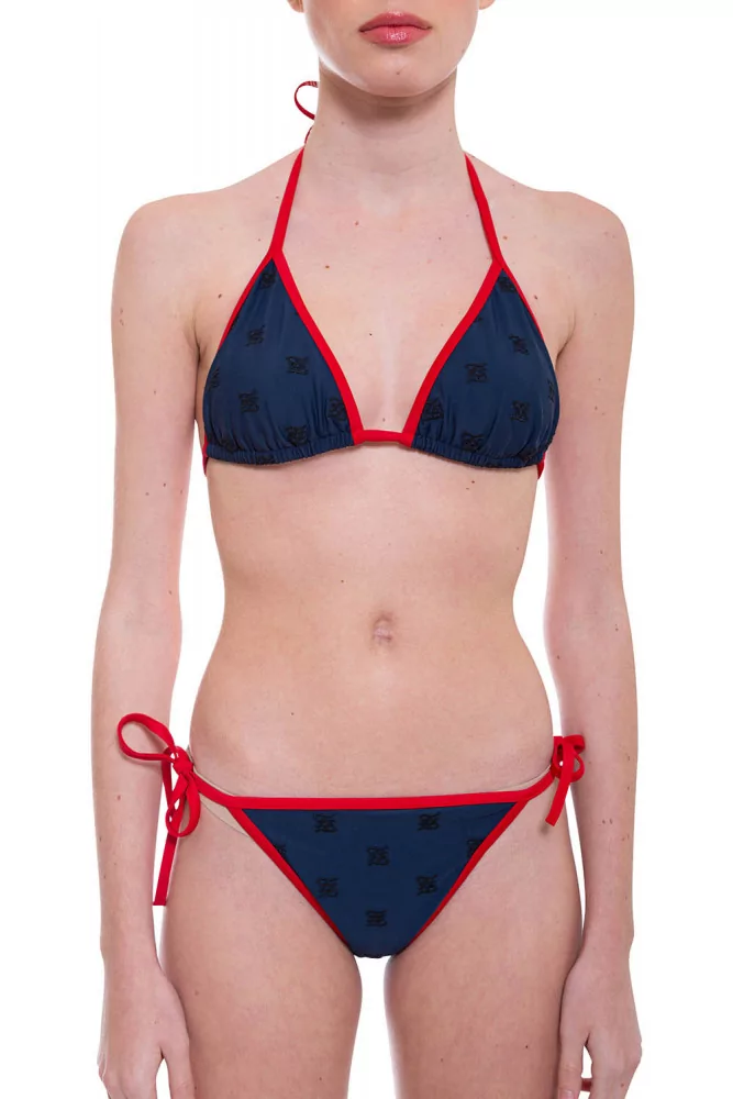 Bikini avec broderies et motifs Bikini avec broderies et motifs