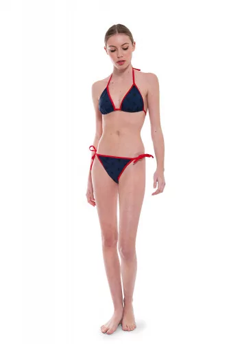 Achat Two-piece swimsuit with embroidered prints - Jacques-loup