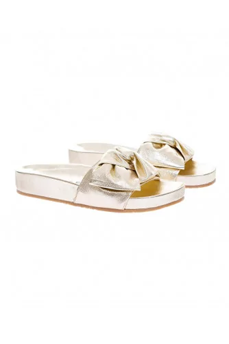 Achat Mules in nappa metallic... - Jacques-loup