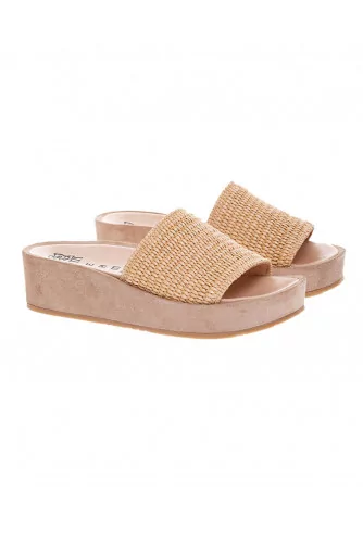 Mule EHM naturel pour femme