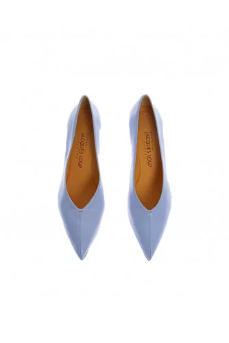 Nappa leather pumps pointed-toe 45
