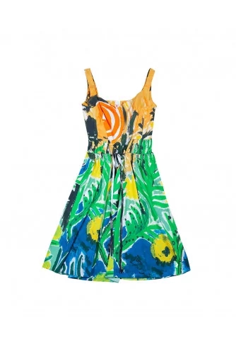 Robe Marni multicolor imprimé "soleil"