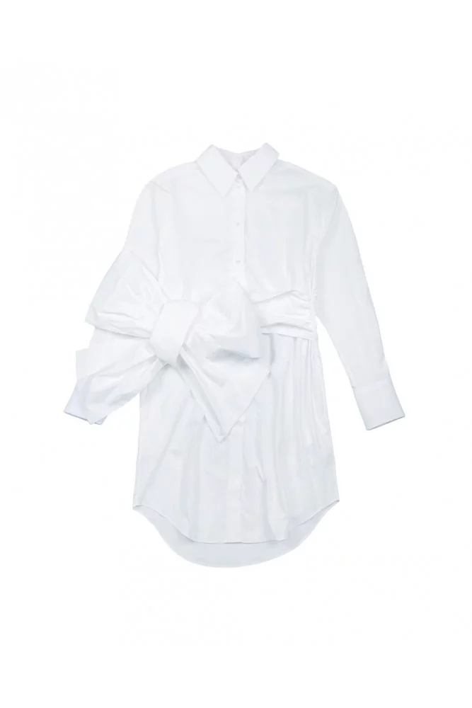 Robe chemisier MSGM blanc