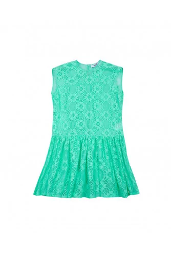 Robe MSGM sans manche couleur menthe