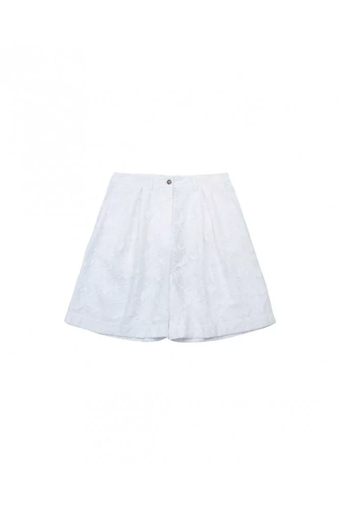 Bermuda MSGM blanc pour femme