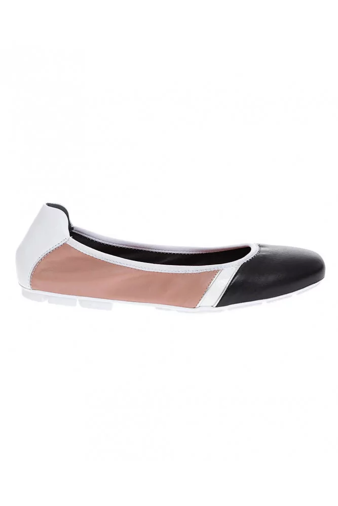 Ballerine Hogan noir-argent pour femme