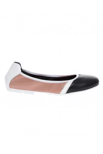 Ballerine Hogan noir-argent pour femme