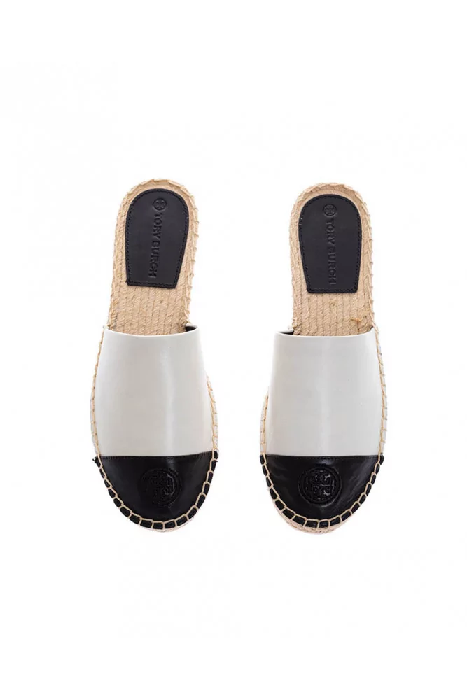 tory burch black mules