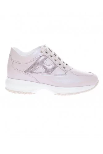 Interactive - Pearly calf leather sneakers  50