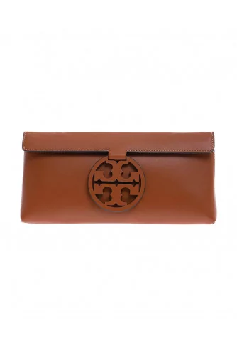 Miller Clutch - Leather pouch with decorative logo
