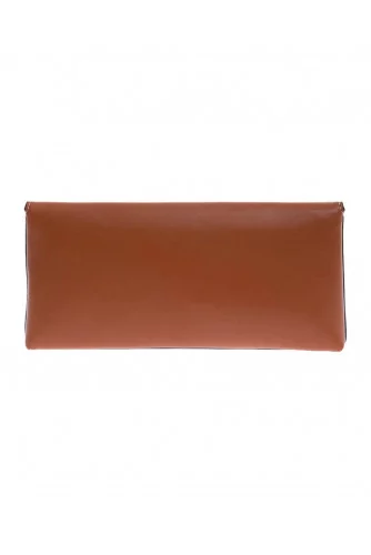 Miller Clutch - Leather pouch with decorative logo