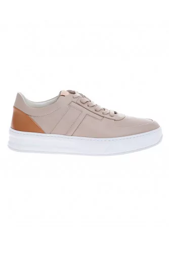 Tennis Tod's "New Cassetta" beige pour homme