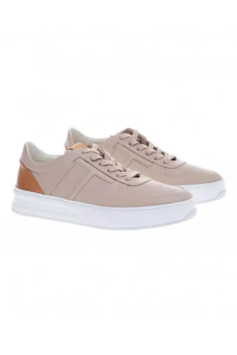 Tennis Tod's "New Cassetta" beige pour homme