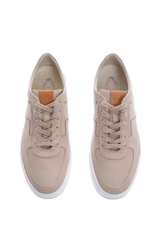 New Cassetta - Patina and nappa leather sneakers 35