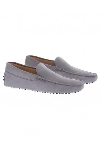 Pantofola Tod's "Gomini" gris pour homme