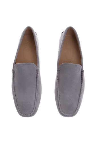 Pantofola Tod's "Gomini" gris pour homme