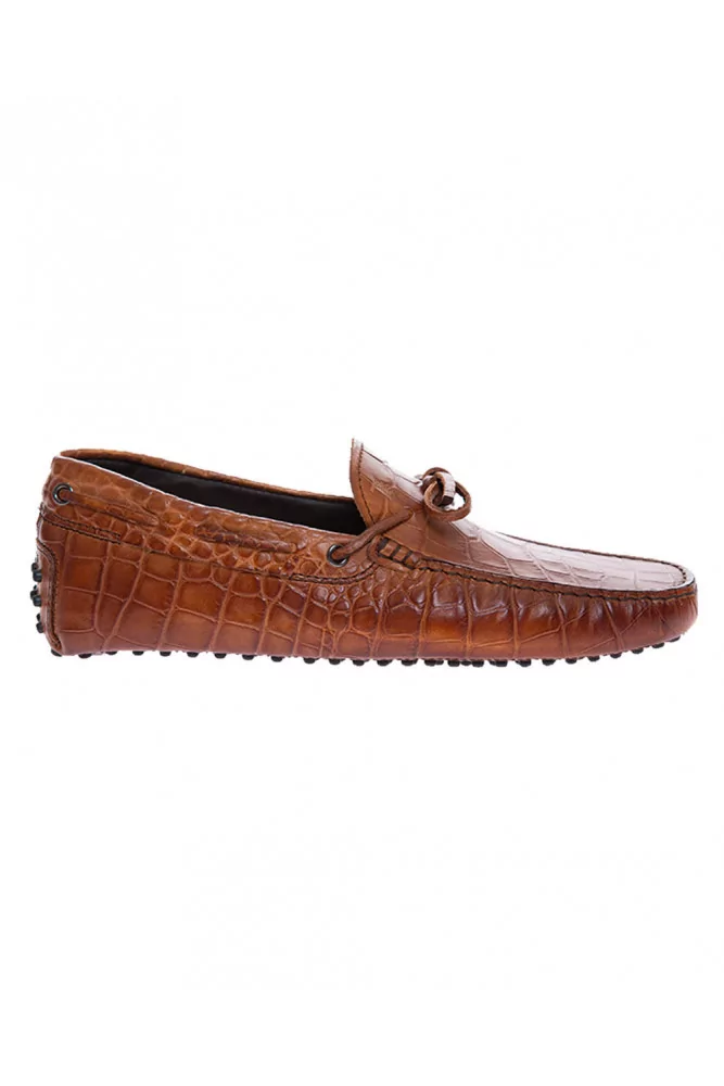 Mocassin Tod's "Gomini Lacetto"naturel pour homme