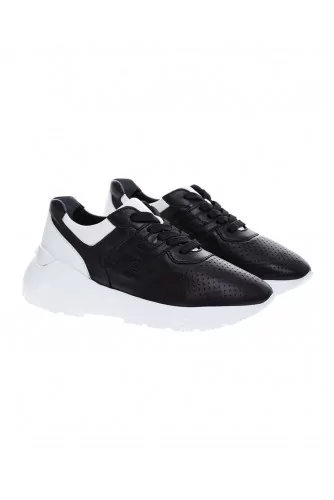 Active One - Nappa leather sneakers with perforations 50