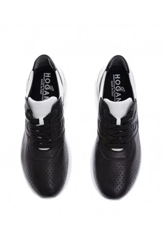 Active One - Nappa leather sneakers with perforations 50