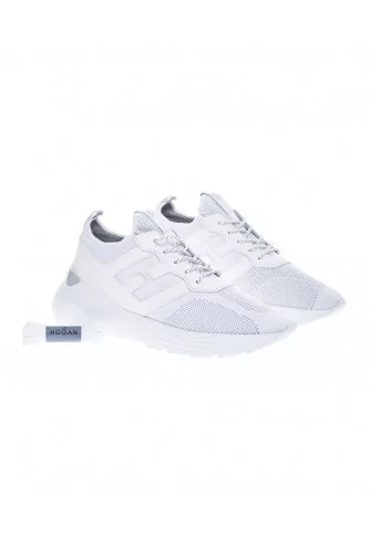 Active One - Sneakers en veau et tissu stretch 50