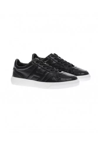 Tennis Hogan "Cassetta" noir pour femme