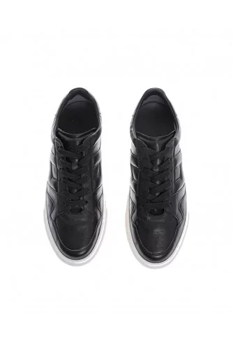 Casetta - Nappa leather sneakers with padded H