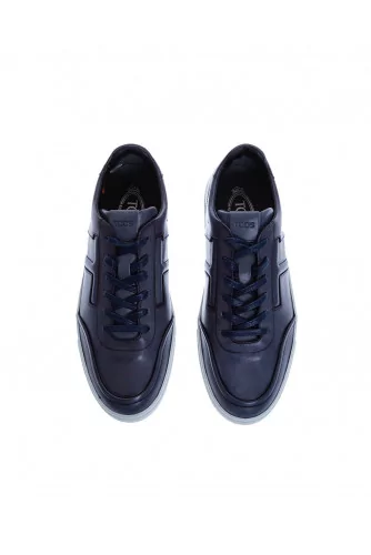 Nuovo Cassetto Sportivo - Classy patina calf leather sneakers