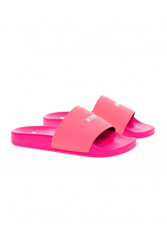 Flip Flop MSGM une bande fushia pour femme