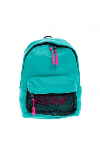 Mini tissue backpack zipped and shoulder strap