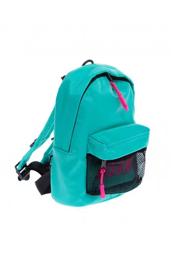 Mini tissue backpack zipped and shoulder strap