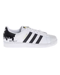 Tennis shoes Adidas by Debsy - Super Star "Flowing black" for men