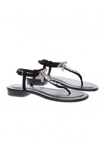 Achat Suede toe thong sandals... - Jacques-loup