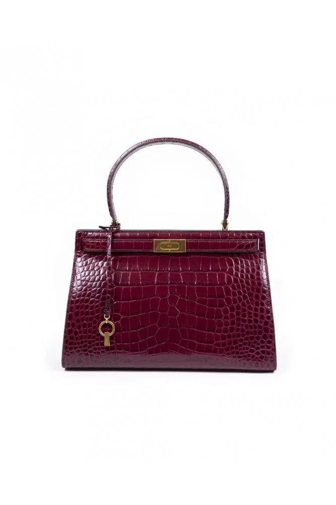 Sac Tory Burch " Lee Radziwil" bordeaux