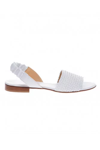 Achat Nappa leather plaited sandals 15 - Jacques-loup