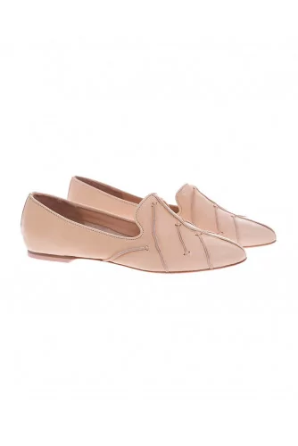 Ballerine Anna Baiguera beige clair pour femme