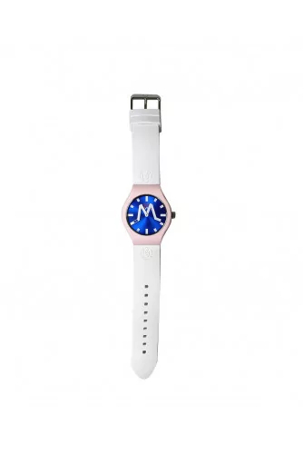 Los Angeles - Mixed soft touch silicone and stainless steel watch