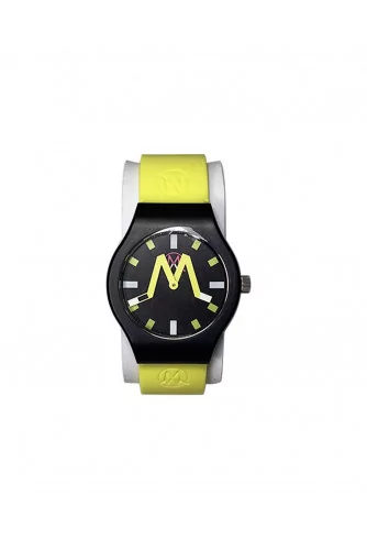 Panama - Soft touch silicone and stainless steel watch water resistant