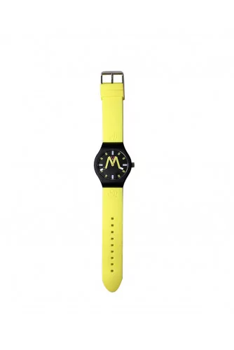 Panama - Soft touch silicone and stainless steel watch water resistant