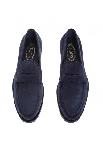 City Gomini - Calf leather moccasins with upper stitches