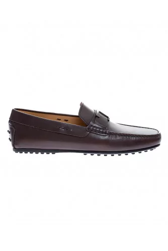 Achat City Gomini - Calf leather moccasins with brushed steel bit - Jacques-loup